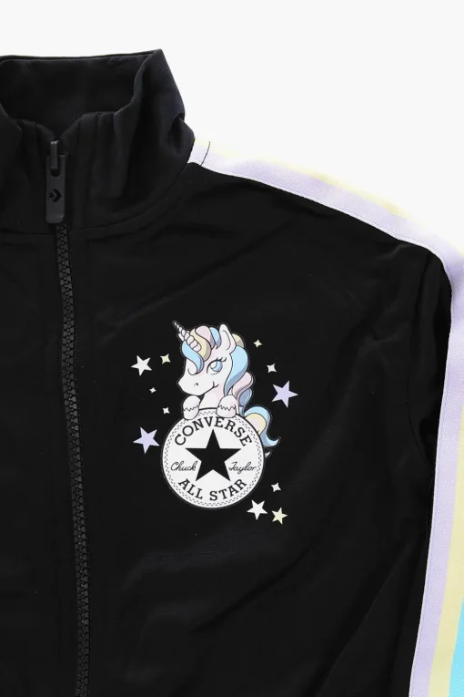 New ALL STAR CHUCK TAYLOR Set Jogger and Felpa con Banda Laterale Logata Bambino Abbigliamento
