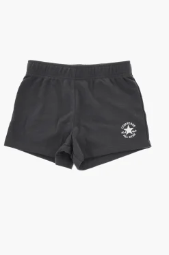 ALL STAR CHUCK TAYLOR Set T-Shirt Girocollo e Shorts con Logo Stampato></noscript>Converse KIDS Hot
