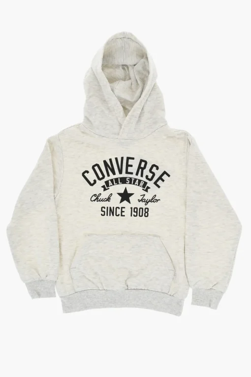Online ALL STAR CHUCK TAYLOR Set Felpa Hoodie e Joggers in Misto Cotone Garzato Bambino Abbigliamento