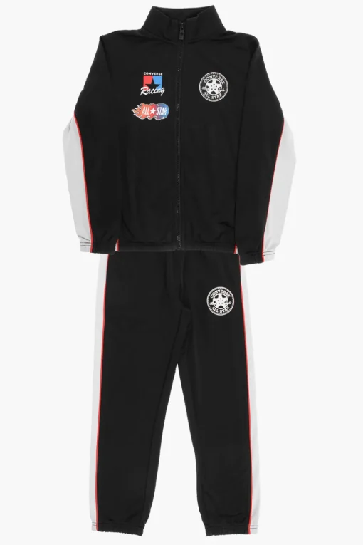 Sale ALL STAR CHUCK TAYLOR Set Felp a e Joggers CARS con Bande Laterali a Contrasto Bambino Abbigliamento