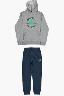 ALL STAR CHUCK TAYLOR Set DISSECTED Felpa Hoodie e Joggers in Cotone Felpato>Converse KIDS Clearance