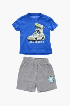 ALL STAR CHUCK TAYLOR Set t-shirt e Shorts Stampati>Converse KIDS Best