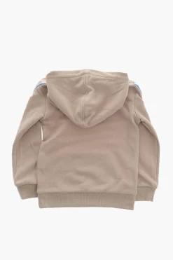 Clearance ALL STAR CHUCK TAYLOR Set Felpa Hoodie e Joggers in Tinta Unita con Banda Laterale Logata Bambino Abbigliamento