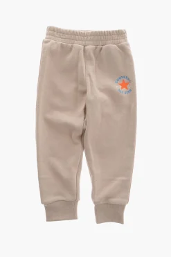 Clearance ALL STAR CHUCK TAYLOR Set Felpa Hoodie e Joggers in Tinta Unita con Banda Laterale Logata Bambino Abbigliamento