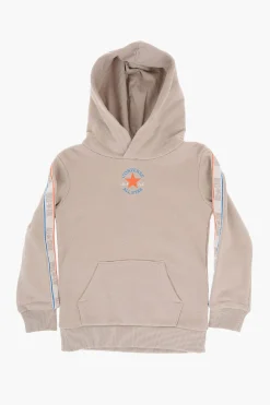 Clearance ALL STAR CHUCK TAYLOR Set Felpa Hoodie e Joggers in Tinta Unita con Banda Laterale Logata Bambino Abbigliamento