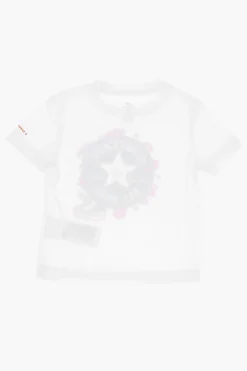 Online ALL STAR CHUCK TAYLOR Set T-Shirt e Shorts con Maxi Logo Stampato Bambino Abbigliamento