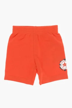 Online ALL STAR CHUCK TAYLOR Set T-Shirt e Shorts con Maxi Logo Stampato Bambino Abbigliamento