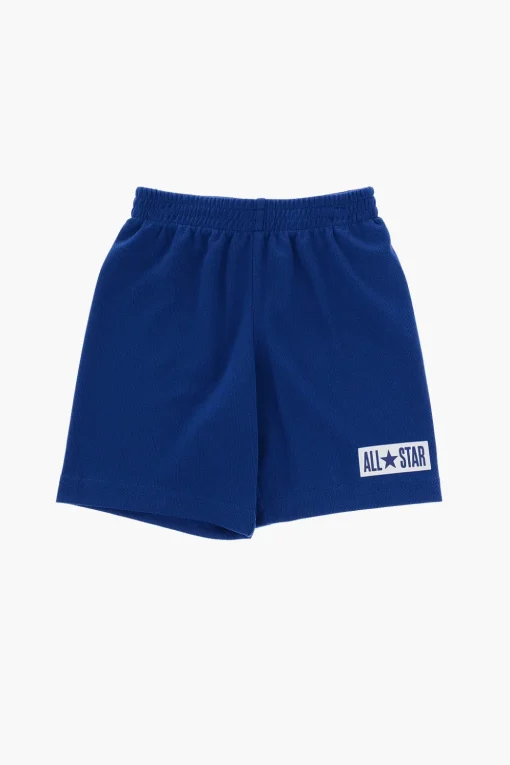Outlet ALL STAR CHUCK TAYLOR Set T-shirt Girocollo stampata All Over e Shorts in Mesh Bambino Abbigliamento