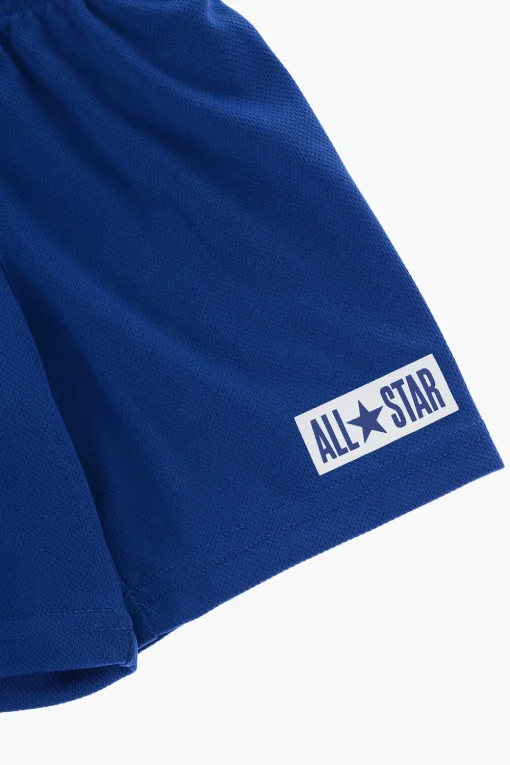 Outlet ALL STAR CHUCK TAYLOR Set T-shirt Girocollo stampata All Over e Shorts in Mesh Bambino Abbigliamento