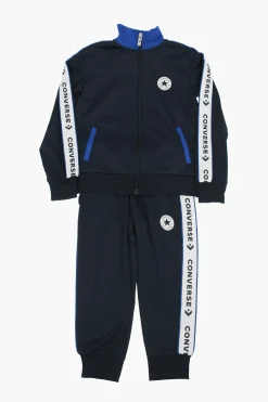 Hot ALL STAR CHUCK TAYLOR Set Felpa e Jogger con bande laterali ed a contrasto Bambino Abbigliamento