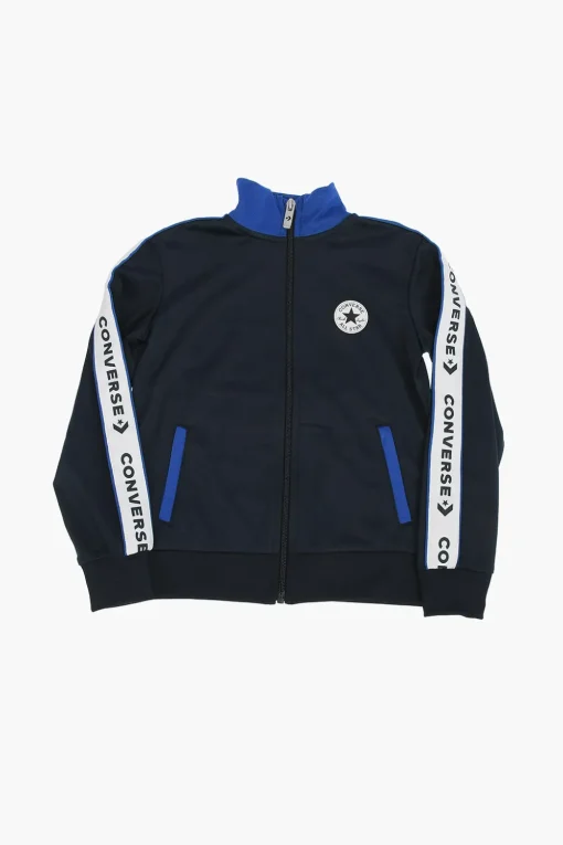 Hot ALL STAR CHUCK TAYLOR Set Felpa e Jogger con bande laterali ed a contrasto Bambino Abbigliamento