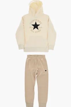Online ALL STAR CHUCK TAYLOR Set DISSECTED Felpa Hoodie e Joggers in Cotone Felpato Bambino Abbigliamento