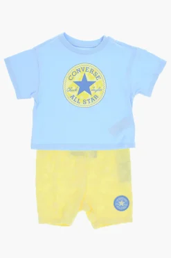 Clearance ALL STAR CHUCK TAYLOR Set T-shirt e Shorts in Jacquard Floreale Abbigliamento
