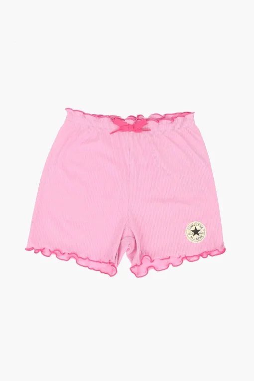 ALL STAR CHUCK TAYLOR Shorts a Costine con Fondo Smerlato>Converse KIDS Sale