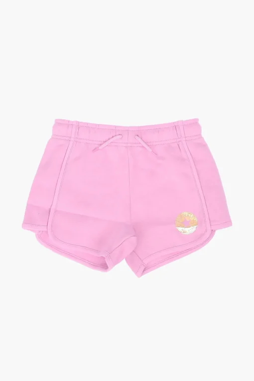 ALL STAR CHUCK TAYLOR Shorts in Felpa Stampa Logo>Converse KIDS New