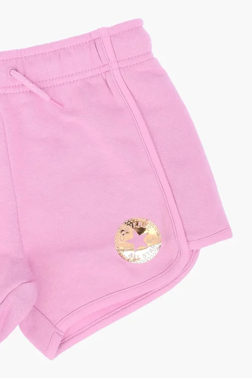 ALL STAR CHUCK TAYLOR Shorts in Felpa Stampa Logo>Converse KIDS New
