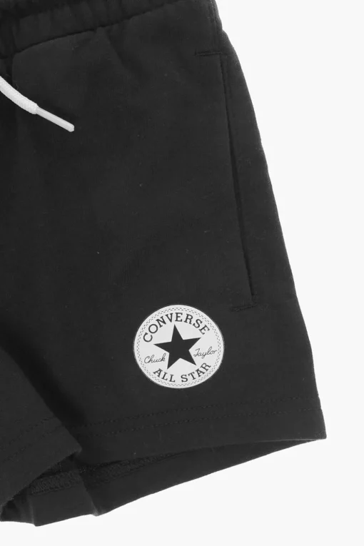 Fashion ALL STAR CHUCK TAYLOR Shorts a 2 Tasche con Elastico in Vita Abbigliamento