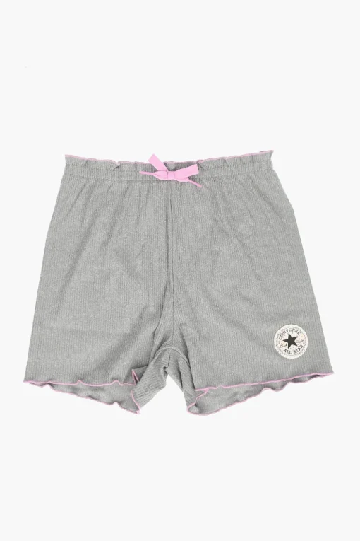 Fashion ALL STAR CHUCK TAYLOR Shorts a Costine con Fondo Smerlato Abbigliamento