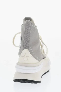 Hot ALL STAR CHUCK TAYLOR Sneakers Alte RUN STAR LEGACY in Canvas con Platform 6cm Donna Sneaker