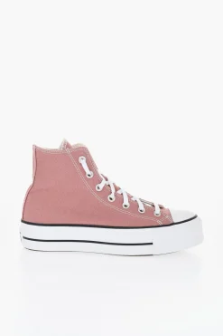 ALL STAR CHUCK TAYLOR Sneakers Alte LIFT in Canvas con Suola Platform 4cm></noscript>Converse New