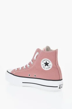 ALL STAR CHUCK TAYLOR Sneakers Alte LIFT in Canvas con Suola Platform 4cm></noscript>Converse New