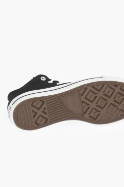 Hot ALL STAR CHUCK TAYLOR sneakers alte con platform e lacci a contrasto 4,5cm Donna Sneaker