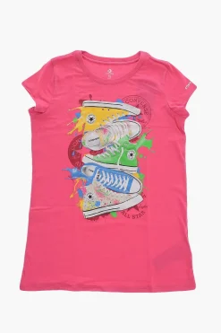 Clearance ALL STAR CHUCK TAYLOR T-shirt Girocollo Stampata Abbigliamento