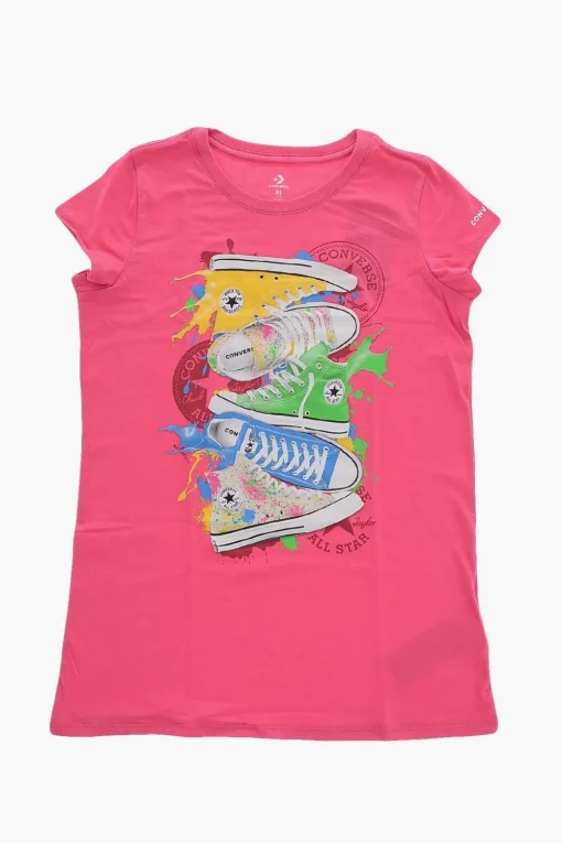 Clearance ALL STAR CHUCK TAYLOR T-shirt Girocollo Stampata Abbigliamento