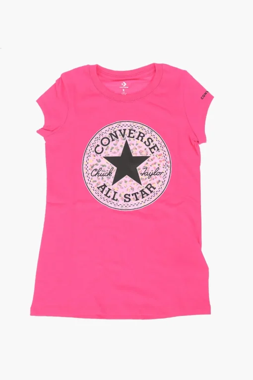 ALL STAR CHUCK TAYLOR T-shirt Stampata>Converse KIDS New