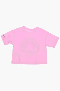 ALL STAR CHUCK TAYLOR T-shirt PATCH SHINY con maxi stampa dorata></noscript>Converse KIDS Online