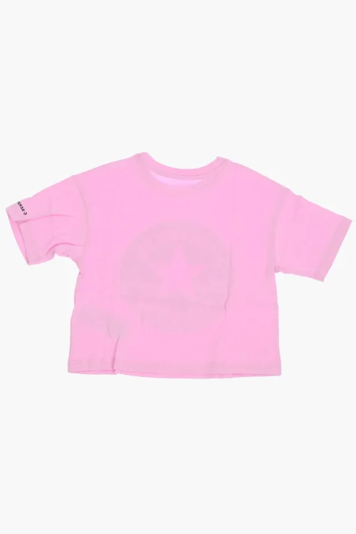 ALL STAR CHUCK TAYLOR T-shirt PATCH SHINY con maxi stampa dorata>Converse KIDS Online