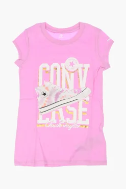 ALL STAR CHUCK TAYLOR T-shirt Stampata>Converse KIDS Discount