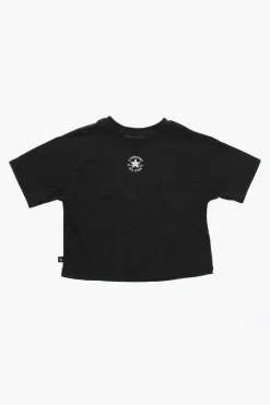ALL STAR CHUCK TAYLOR T-shirt Girocollo in Tinta Unita con Logo>Converse KIDS Best