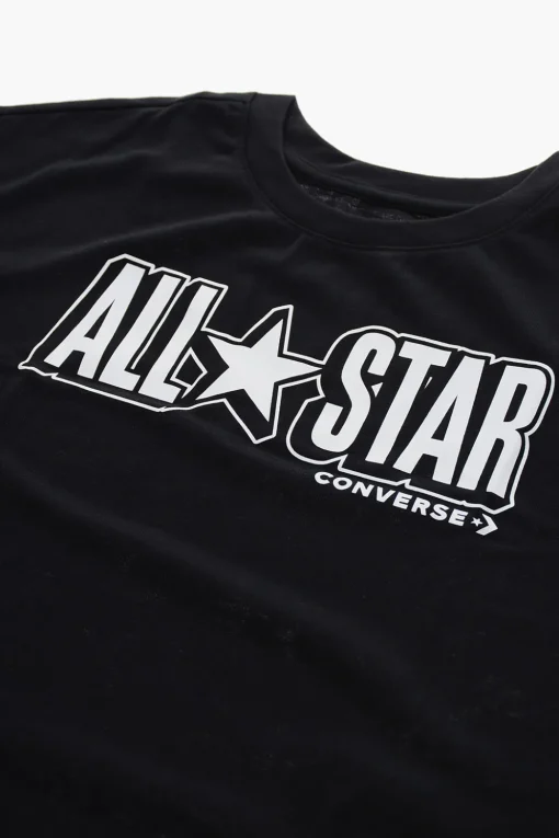 ALL STAR CHUCK TAYLOR T-shirt Girocollo BOXY FIT Con Maxi Logo a Contrasto>Converse KIDS Outlet