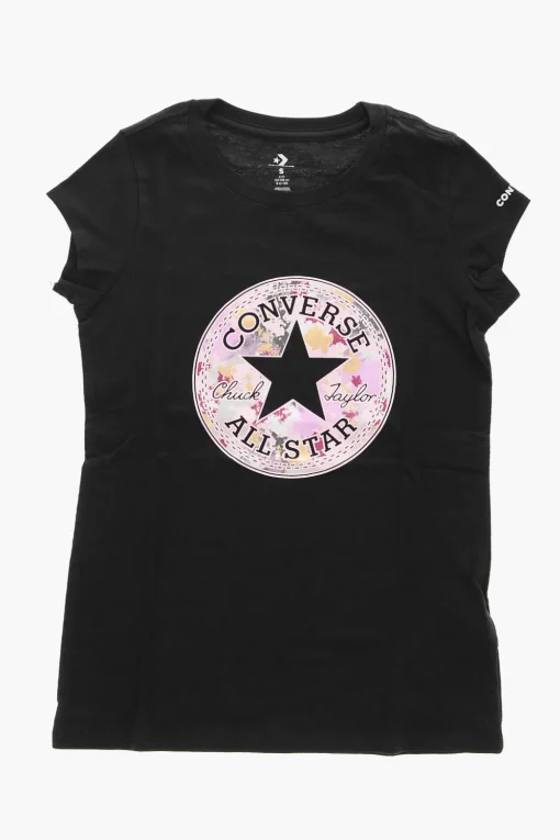 ALL STAR CHUCK TAYLOR T-shirt Girocollo con Stampa sul Fronte>Converse KIDS Online