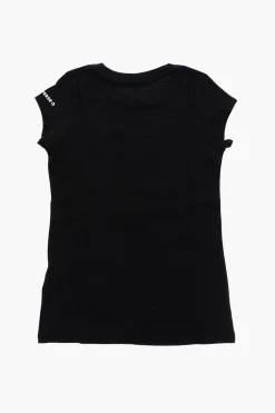 Discount ALL STAR CHUCK TAYLOR T-shirt Girocollo con Stampa Logo Frontale Abbigliamento