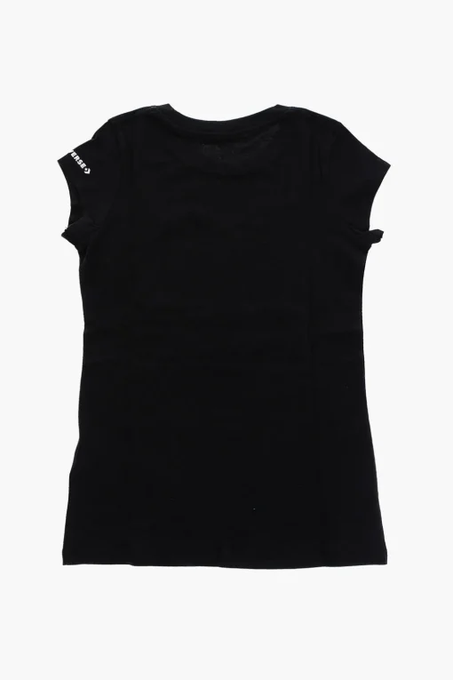 Discount ALL STAR CHUCK TAYLOR T-shirt Girocollo con Stampa Logo Frontale Abbigliamento