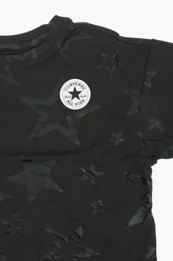 Outlet ALL STAR CHUCK TAYLOR T-shirt con Stampa Stelle All Over Abbigliamento
