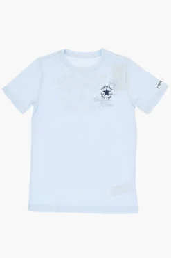 ALL STAR CHUCK TAYLOR T-shirt Girocollo con Maxi Stampa Logo sul Retro>Converse KIDS Discount