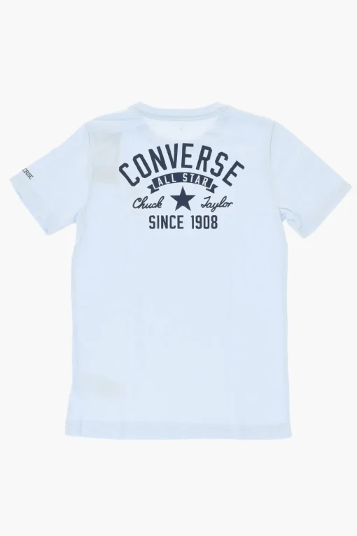 ALL STAR CHUCK TAYLOR T-shirt Girocollo con Maxi Stampa Logo sul Retro>Converse KIDS Discount