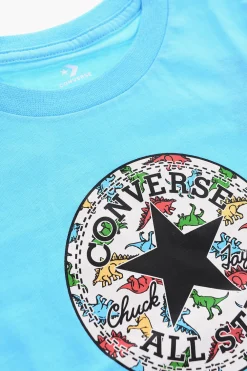 ALL STAR CHUCK TAYLOR t-shirt girocollo con stampa sul fronte>Converse KIDS Hot