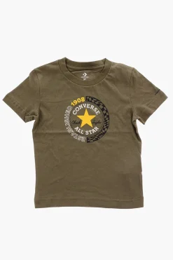 Best ALL STAR CHUCK TAYLOR T-Shirt Girocollo con Stampa sul Fronte Bambino Abbigliamento