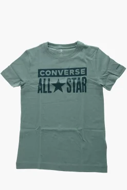 ALL STAR CHUCK TAYLOR T-Shirt Girocollo con Logo Stampato>Converse KIDS Best