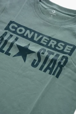 ALL STAR CHUCK TAYLOR T-Shirt Girocollo con Logo Stampato>Converse KIDS Best