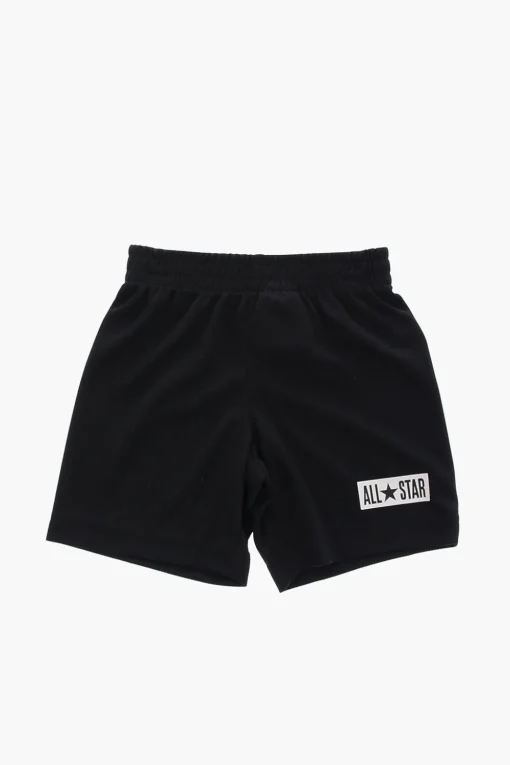 Clearance ALL STAR CHUCK TAYLOR T-shirt con Logo All-Over e Shorts Mesh Bambino Abbigliamento