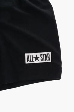Clearance ALL STAR CHUCK TAYLOR T-shirt con Logo All-Over e Shorts Mesh Bambino Abbigliamento