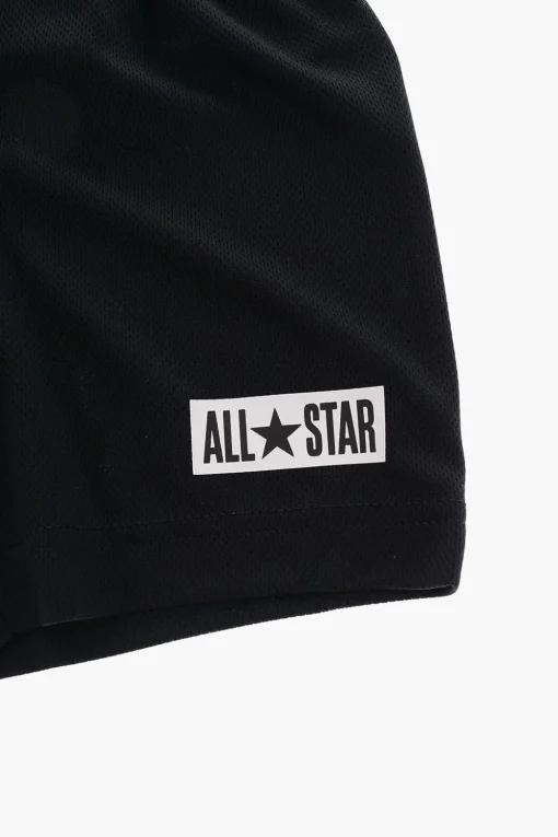 Clearance ALL STAR CHUCK TAYLOR T-shirt con Logo All-Over e Shorts Mesh Bambino Abbigliamento