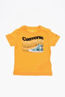 Online ALL STAR CHUCK TAYLOR T-Shirt Girocollo Stampata Bambino Abbigliamento