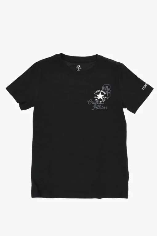 ALL STAR CHUCK TAYLOR T-Shirt Girocollo in Tinta Unita Stampata>Converse KIDS Hot