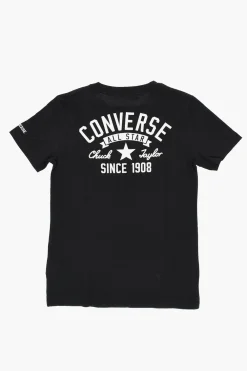 ALL STAR CHUCK TAYLOR T-Shirt Girocollo in Tinta Unita Stampata></noscript>Converse KIDS Hot